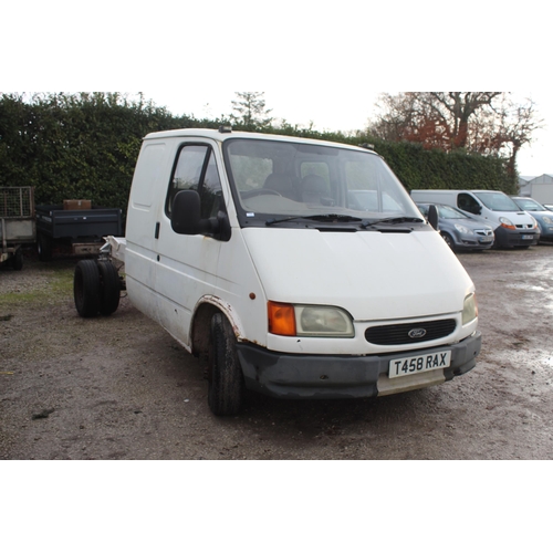 191 - TRANSIT 2.5 TURBO DIESEL BOX VAN T458 RAX  NO WARRANTIES ARE GIVEN OR IMPLIED NO VAT