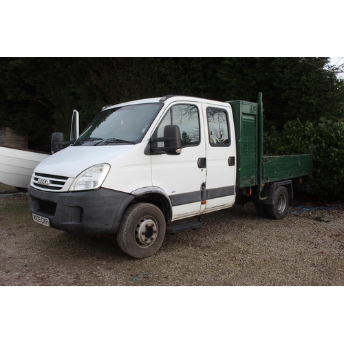 192 - IVECO 65C 18 TIPPER, TOOL BOX + SERVICE HISTORY + 2 SETS OF KEYS, 94035 KM.   PLUS VAT  REGISTRATION... 