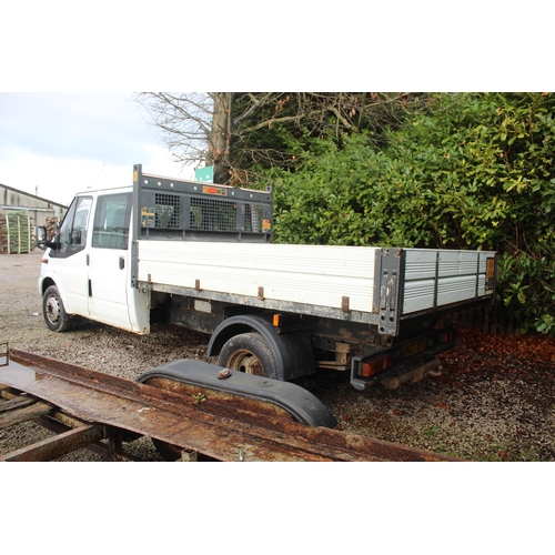 193 - FORD TRANSIT  MANUAL 4 DOORS  MOT 20/08/2024 REG; BN07 ZFX  NO VAT   WHILST ALL DESCRIPTIONS ARE GIV... 