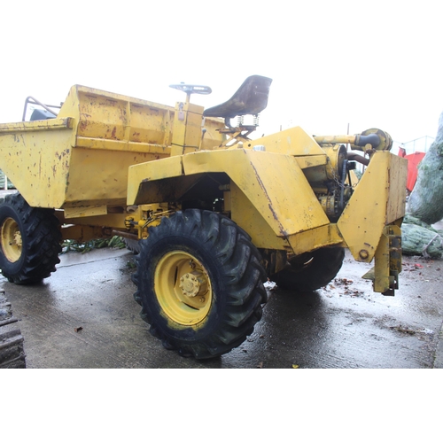 203 - ARTICULATED 4WD 3T DUMPER   +  VAT