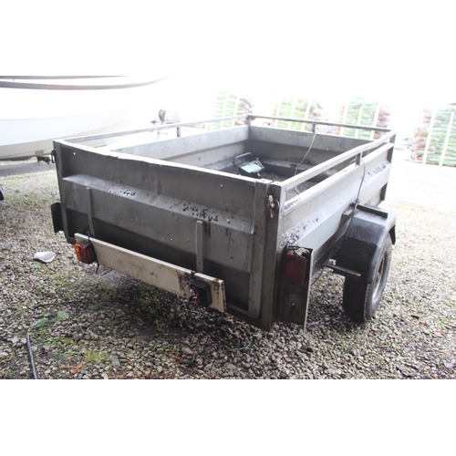 224 - SMALL TRAILER  6' X 4' NO VAT