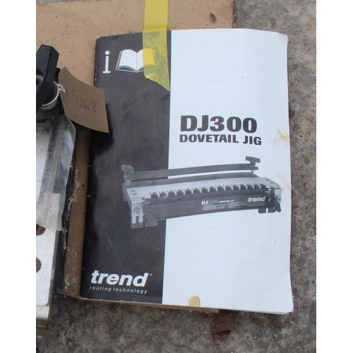 28 - AXMINSTER DOVETAIL JIG DJ300  NO VAT