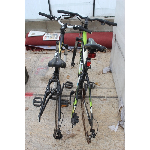 354 - 2 BIKE FRAMES  NO VAT