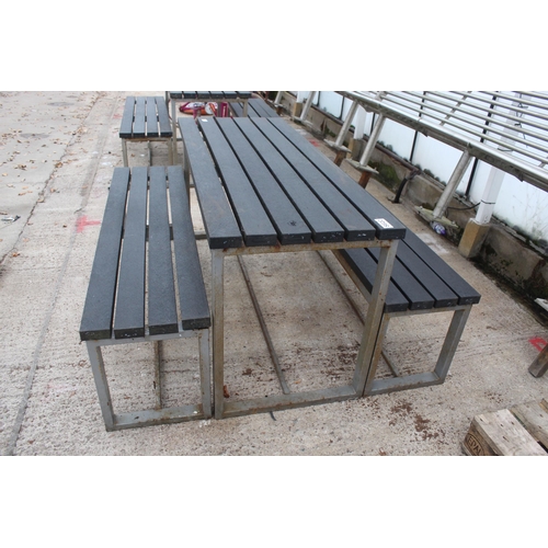 378 - OUTSIDE BENCH AND SEATS  NO VAT