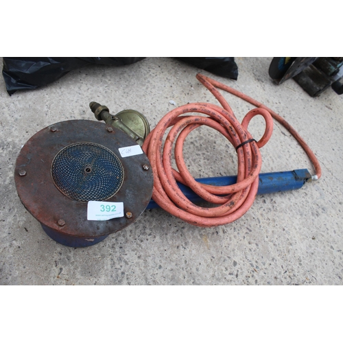 392 - GAS BURNER  NO VAT