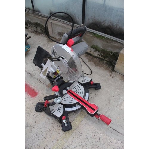 45 - HICKERS SLIDING CHOP SAW IN WORKING ORDER - NO VAT