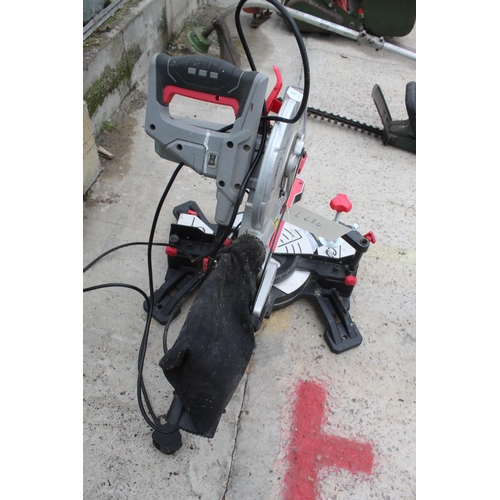 45 - HICKERS SLIDING CHOP SAW IN WORKING ORDER - NO VAT