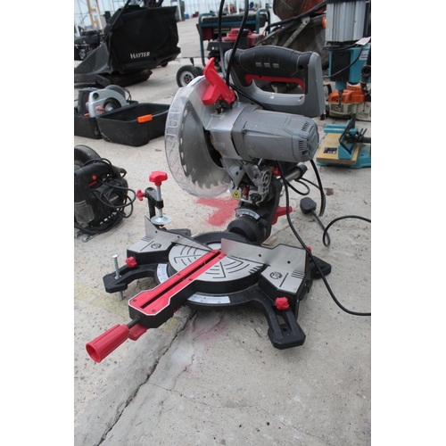 45 - HICKERS SLIDING CHOP SAW IN WORKING ORDER - NO VAT