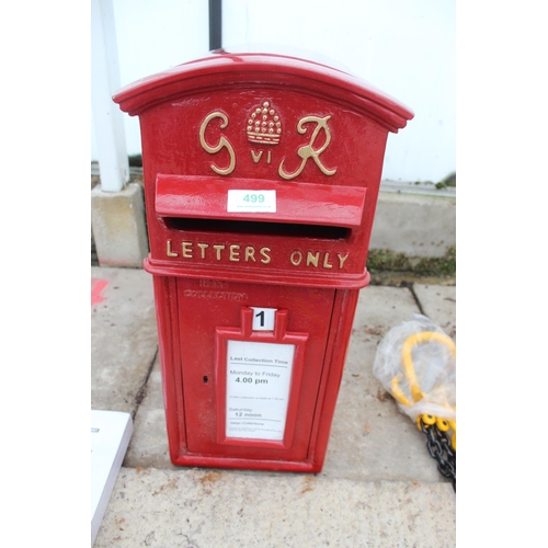 499 - GR POST BOX  + VAT