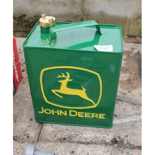 506 - JOHN DEERE CAN  + VAT