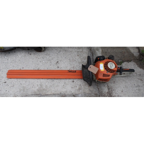 51 - STIHL HS45 PETROL HEDGE CUTTER IN WORKING ORDER - NO VAT