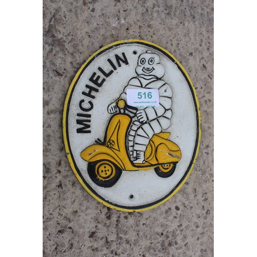 516 - MICHELIN SIGN  + VAT