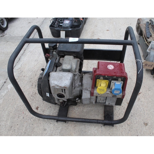 54 - HONDA 2.7KVA GENERATOR IN GOOD WORKING ORDER- NO VAT