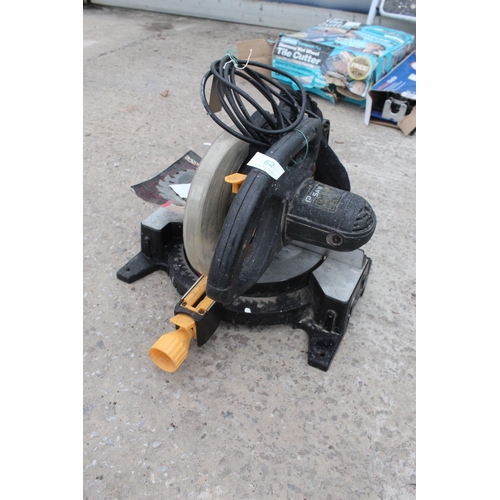 62 - PRO MITRE SAW & 2 SP BLADES - NO VAT