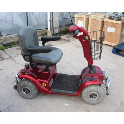 96 - MERCURY WHEELTECH MOBILITY SCOOTER BELIEVED WORKING NO VAT  CHARGER AND KEY