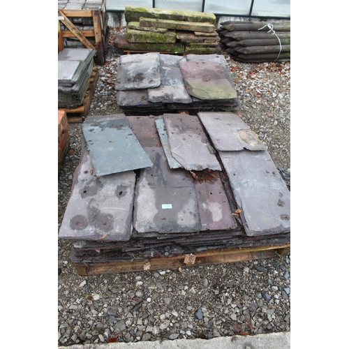 1045 - 2 PALLETS OF BLUE SLATE  + VAT