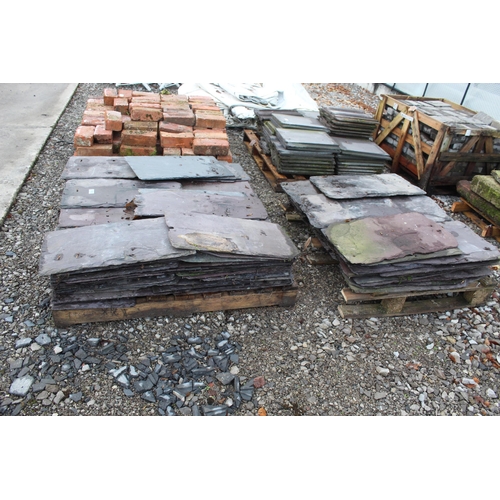 1045 - 2 PALLETS OF BLUE SLATE  + VAT