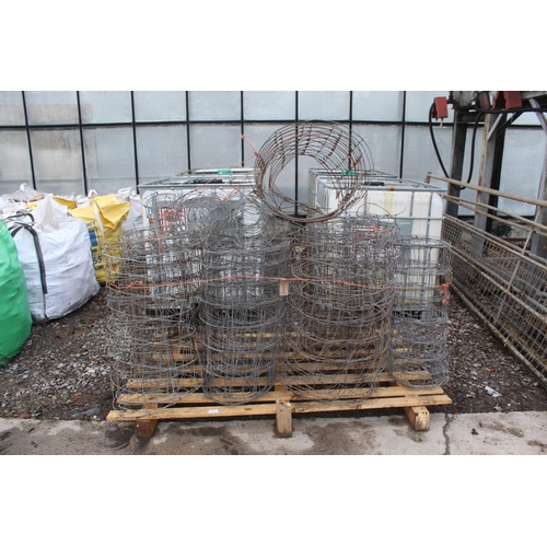 1060 - PALLET OF SHEEP NETTING  NO VAT