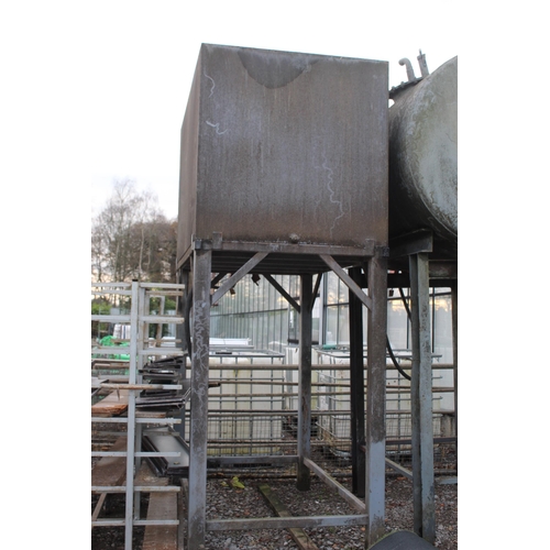 1067 - FUEL TANK ON STAND , 2500 LTR NO LEAKS+ VAT