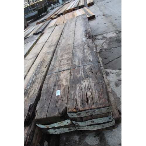 1081 - 10 PLANKS 8 FT LONG 9 X 2  NO VAT