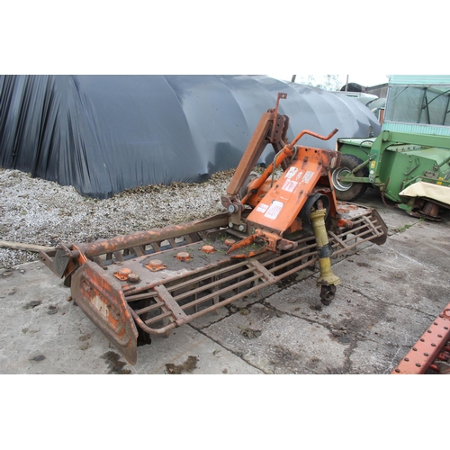 220 - HOWARD 3M POWER HARROW WITH REAR DRILL CARRIER GWO  + VAT