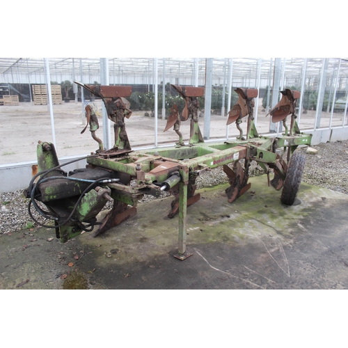 247 - DOWDSWELL 4 FURROW REVERSIBLE  PLOUGH + VAT