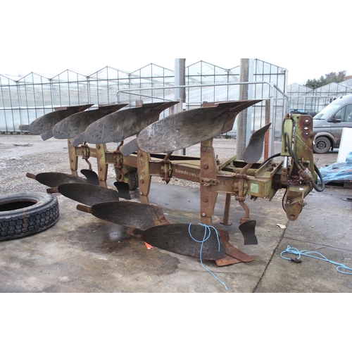 248 - DOWDSWELL 4 FURROW REVERSIBLE  PLOUGH + VAT