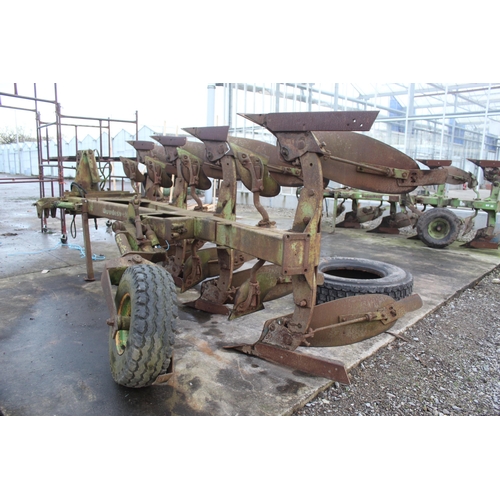 248 - DOWDSWELL 4 FURROW REVERSIBLE  PLOUGH + VAT