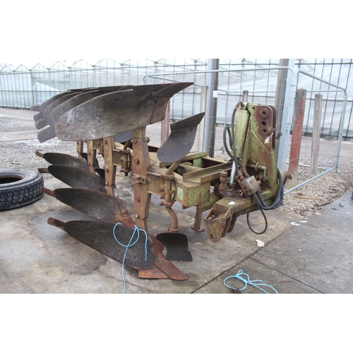 248 - DOWDSWELL 4 FURROW REVERSIBLE  PLOUGH + VAT