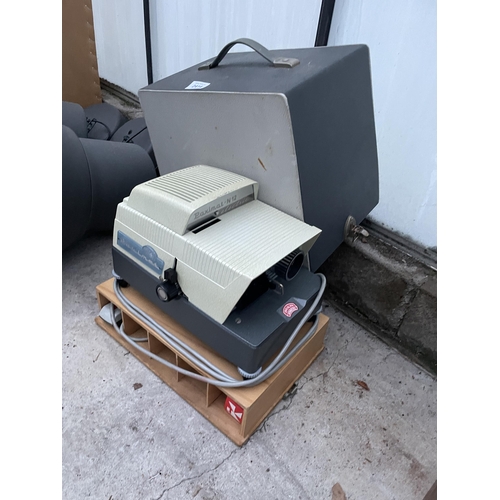 2414 - A BRAUN PROJECTOR WITH CARRY CASE