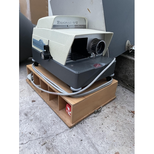 2414 - A BRAUN PROJECTOR WITH CARRY CASE