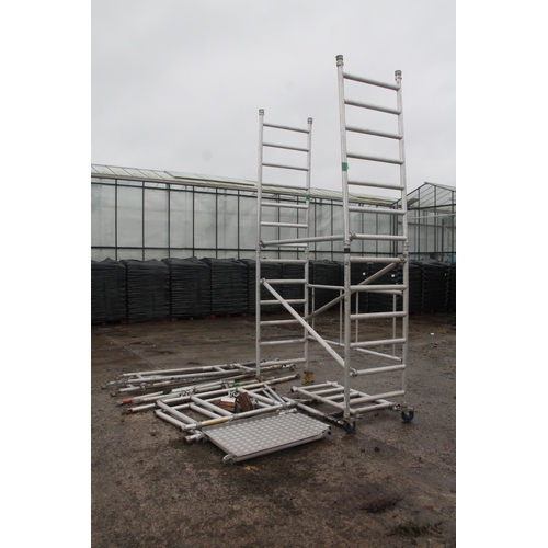 242 - POP UP WALKWAY SCAFFOLD + VAT