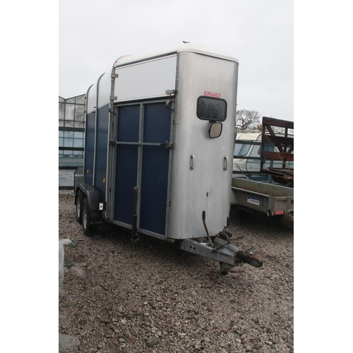 260 - IFOR WILLIAMS 505 HORSE TRAILER    NO VAT