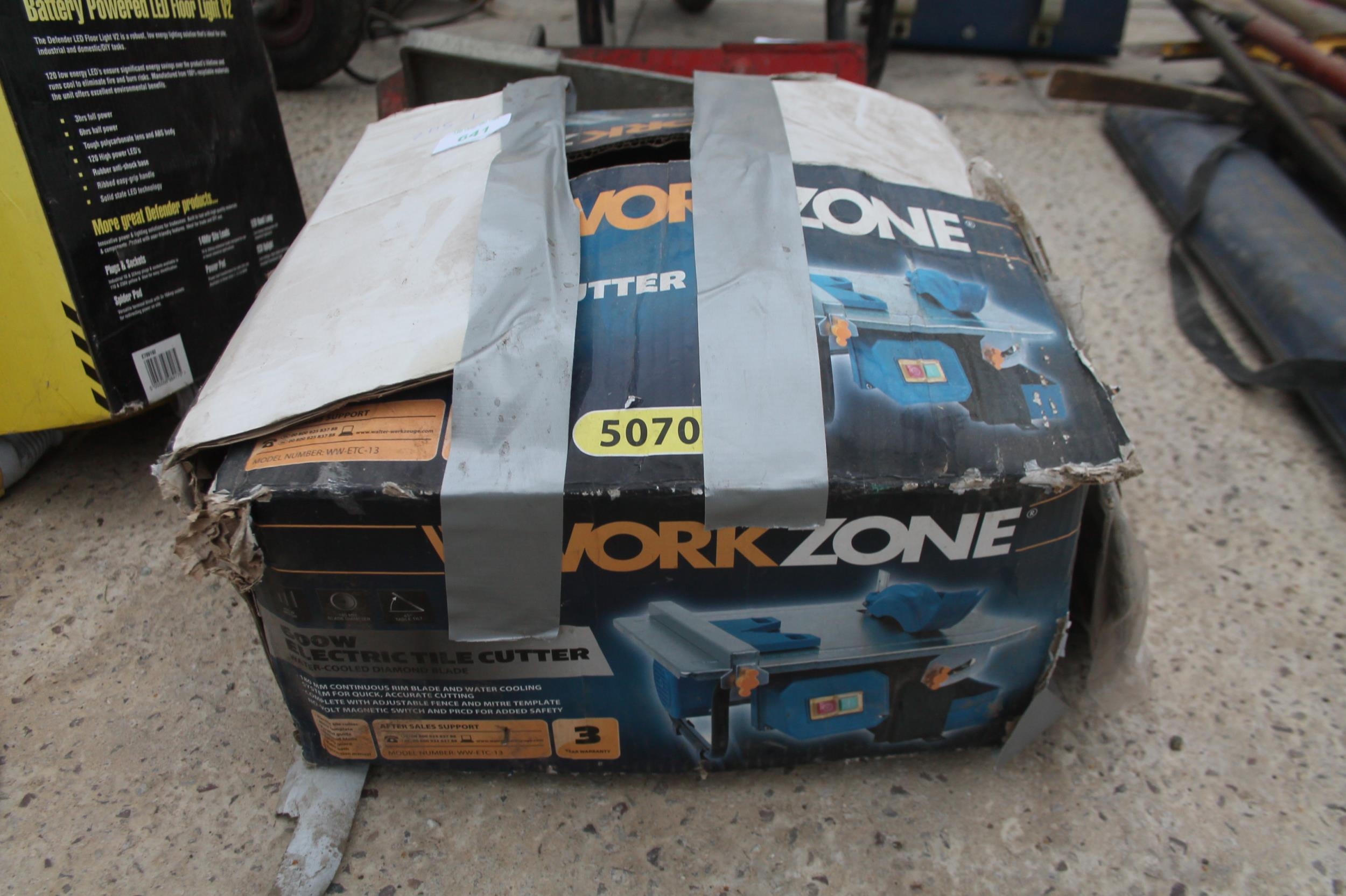 Workzone store tile cutter