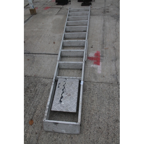 687 - 10 RUNG LADDER  NO VAT