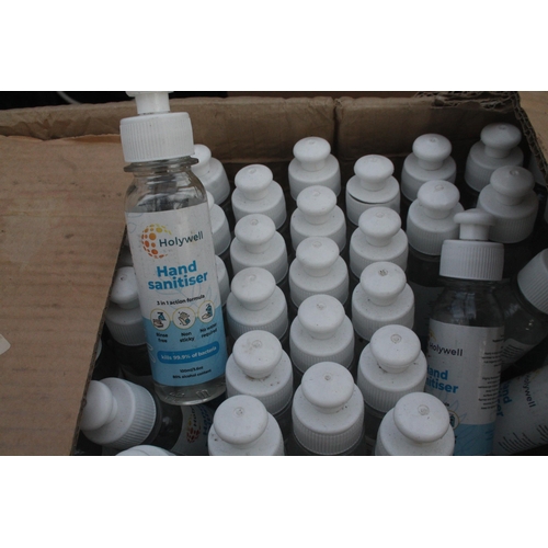 800 - 2 BOXES OF HAND SANITISER  NO VAT