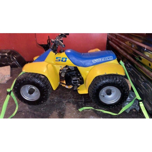 142 - SUSUKI QUAD BIKE NO VAT