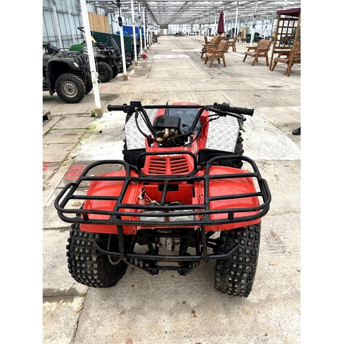 137 - SUSUKI 250 CC QUAD BIKE NO VAT