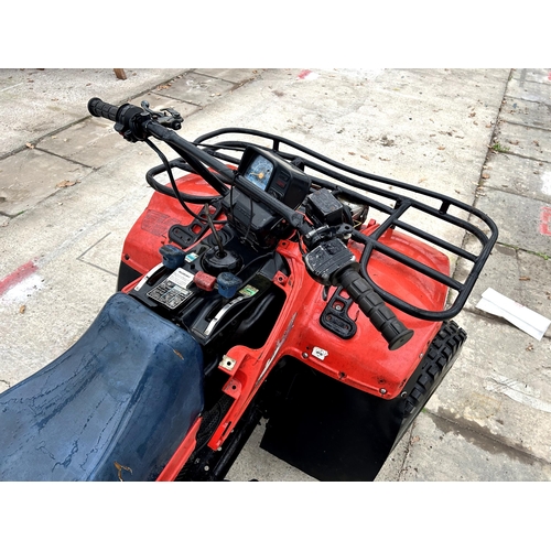 137 - SUSUKI 250 CC QUAD BIKE NO VAT