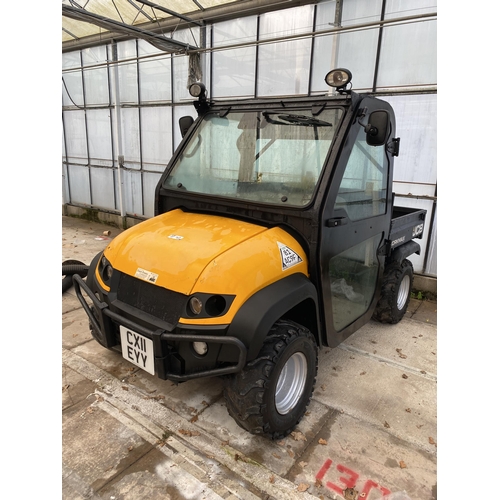 140 - 2011 JCB WORKMAX 1000D DIESEL CX11EYY OWN OWNER FROM NEW 2 NEW REAR TYRES WITH V5 LOG BOOK NO VAT