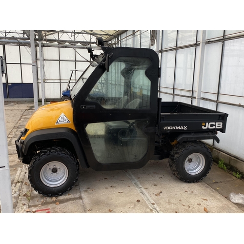 140 - 2011 JCB WORKMAX 1000D DIESEL CX11EYY OWN OWNER FROM NEW 2 NEW REAR TYRES WITH V5 LOG BOOK NO VAT