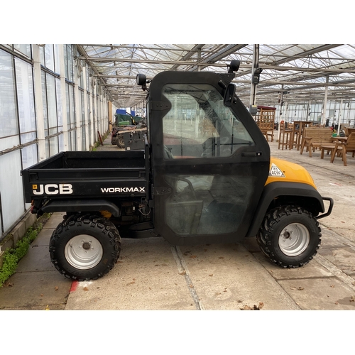 140 - 2011 JCB WORKMAX 1000D DIESEL CX11EYY OWN OWNER FROM NEW 2 NEW REAR TYRES WITH V5 LOG BOOK NO VAT