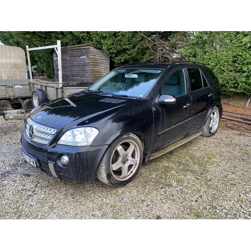 197 - MERCEDES ESTATE ML420 WA57UFW DIESEL  AUTOMATIC 178106 MILES NO VAT