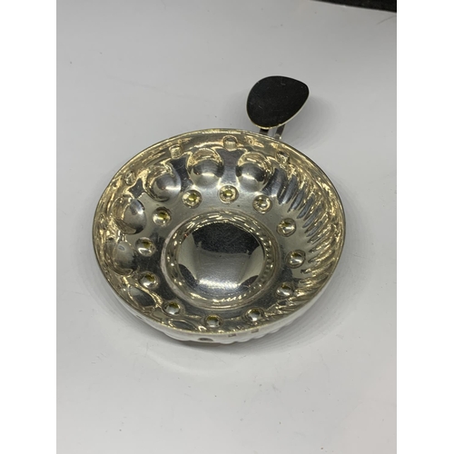 95 - A SILVER HANDLED DISH