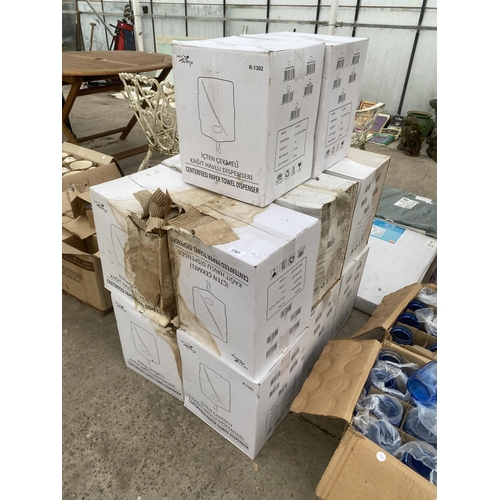 1787 - A LARGE QUANTITY OF NEW AND BOXED ZENITH TOWEL DISPENSERS