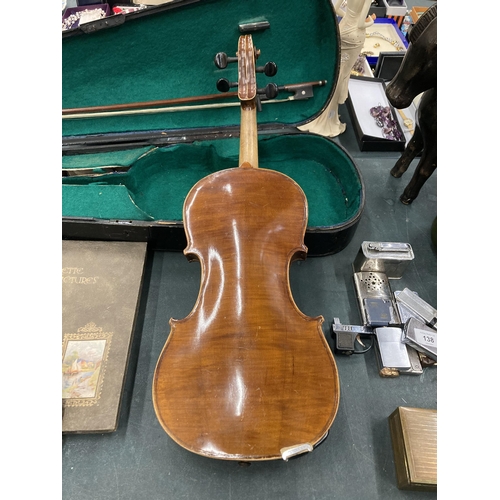 141 - A JOHN G MURDOCK & CO VIOLIN AND CASE