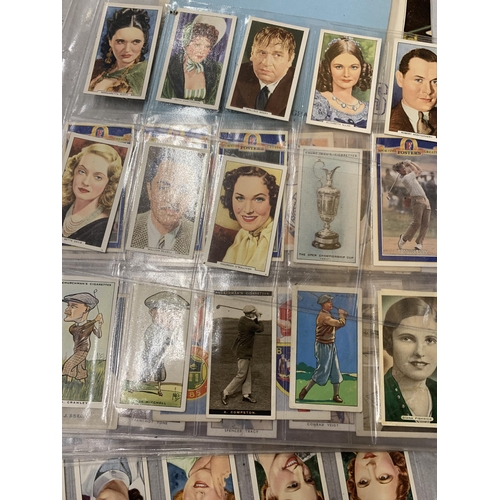 1011 - A COLLECTION OF VINTAGE RUGBY PROGRAMMES AND CIGARETTE CARDS ETC