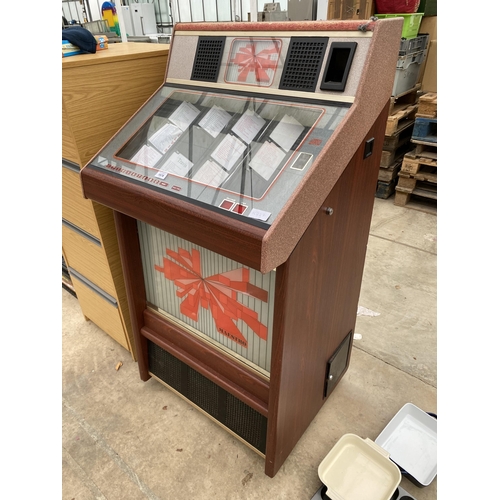 1978 - AN ELECTRIC MAESTRO JUKE BOX