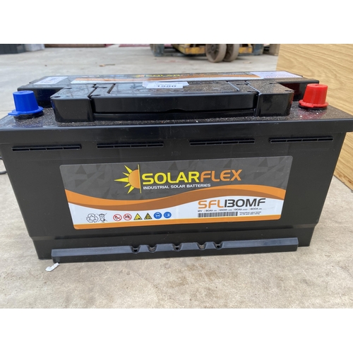 1980 - A SOLARFLEX CAR BATTERY