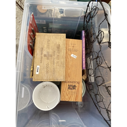 2287 - AN ASSORTMENT OF HOUSEHOLD CLEARANCE ITEMS